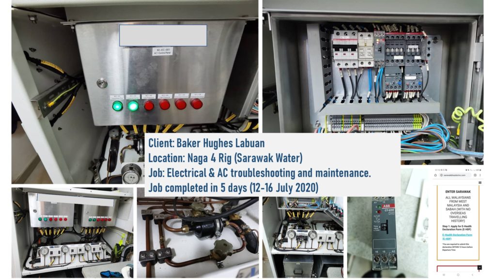 Electrical and Aircond Maintenance-Offshore